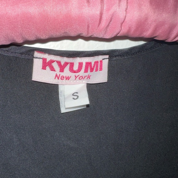 Yumi Kim Kyumi Mini Dress Black 100% silk - Picture 4 of 6